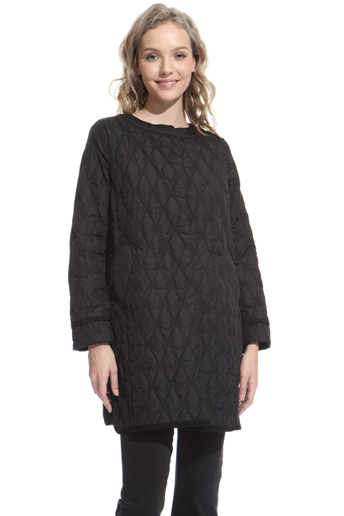Quilted tech coat Intrend Quilted tech coat Intrend