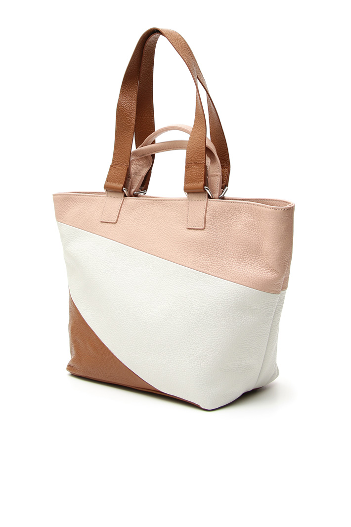 Multi-coloured leather bag Intrend Multi-coloured leather bag Intrend