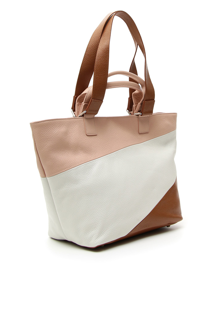 Multi-coloured leather bag Intrend Multi-coloured leather bag Intrend