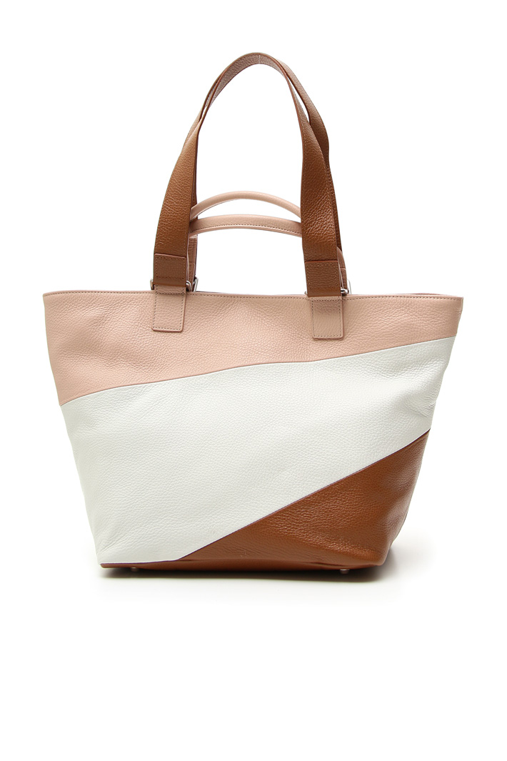 Multi-coloured leather bag Intrend Multi-coloured leather bag Intrend