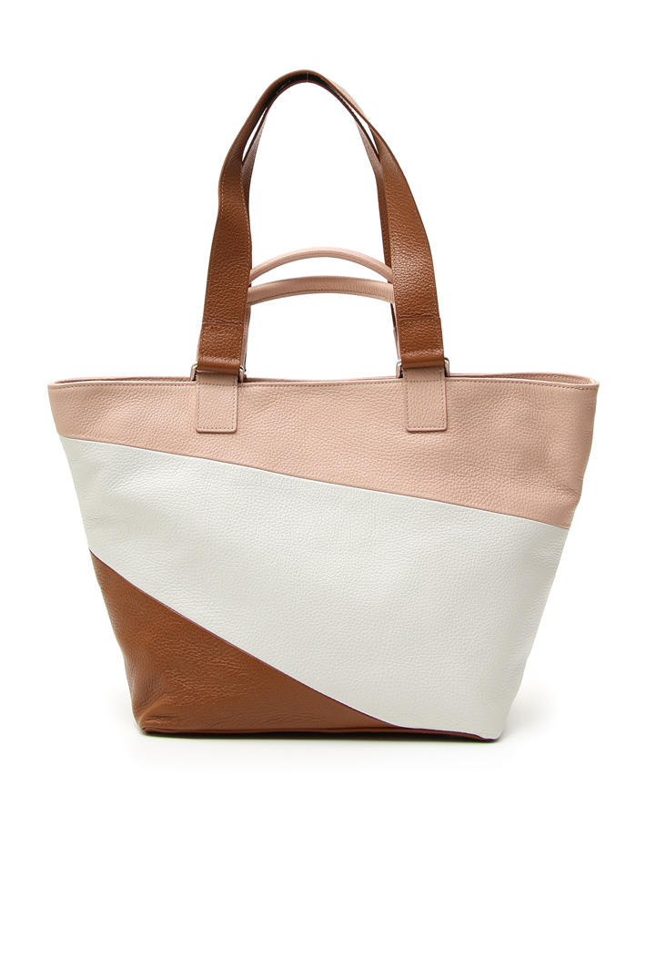 Multi-coloured leather bag Intrend Multi-coloured leather bag Intrend