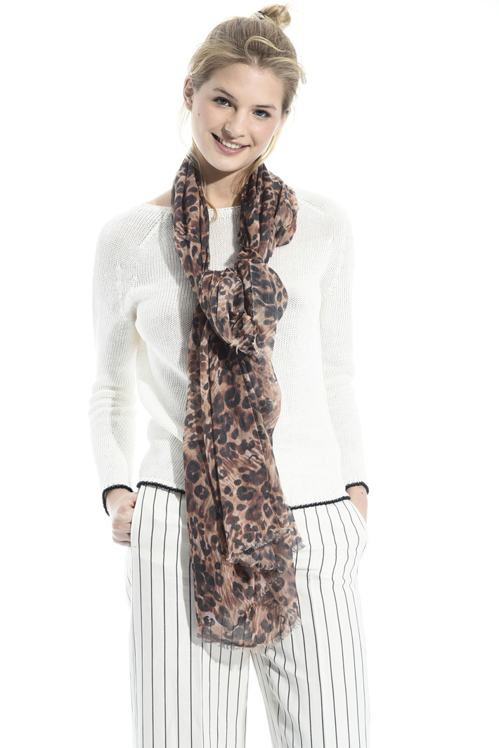 Animalier print scarf Intrend Animalier print scarf Intrend