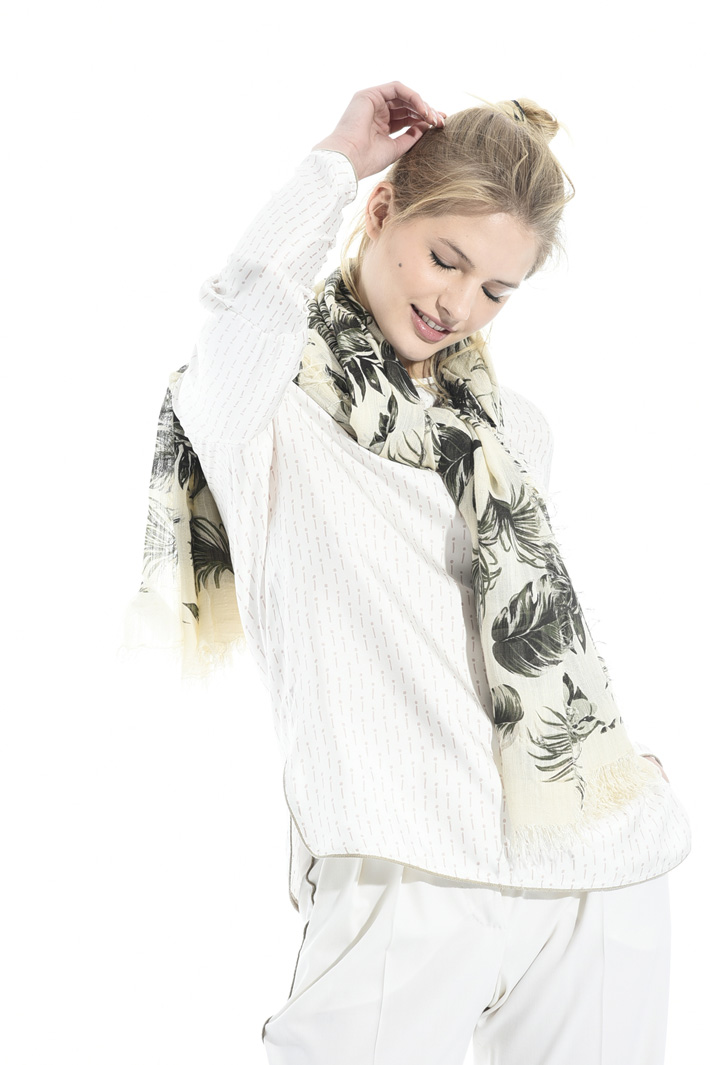 Slub viscose scarf Intrend Slub viscose scarf Intrend