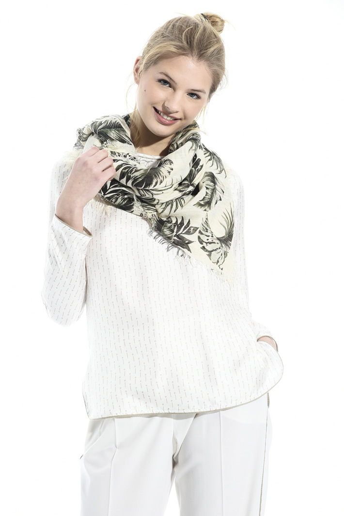 Slub viscose scarf Intrend Slub viscose scarf Intrend