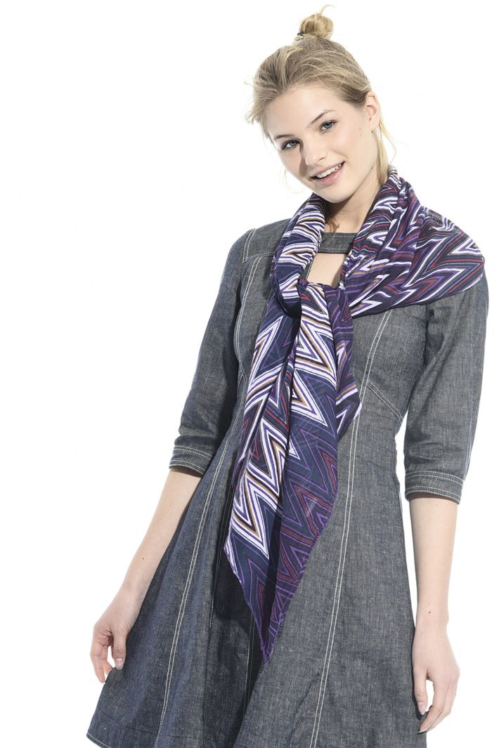 Cotton and silk scarf Intrend Cotton and silk scarf Intrend