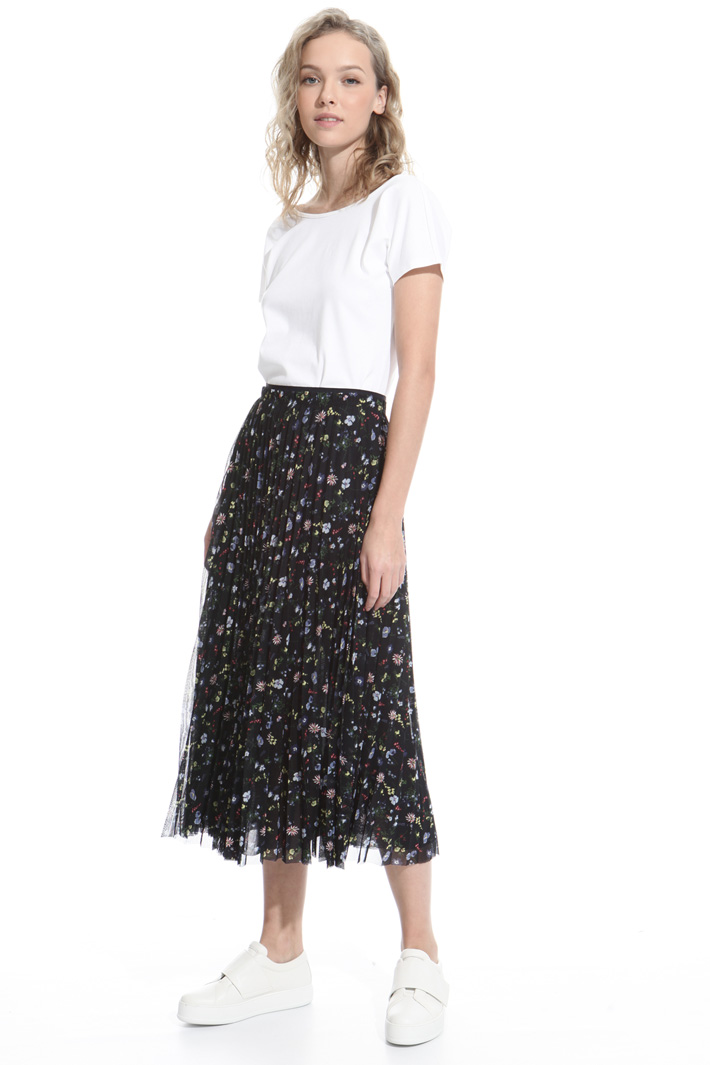 Midi skirt in tulle Intrend Midi skirt in tulle Intrend