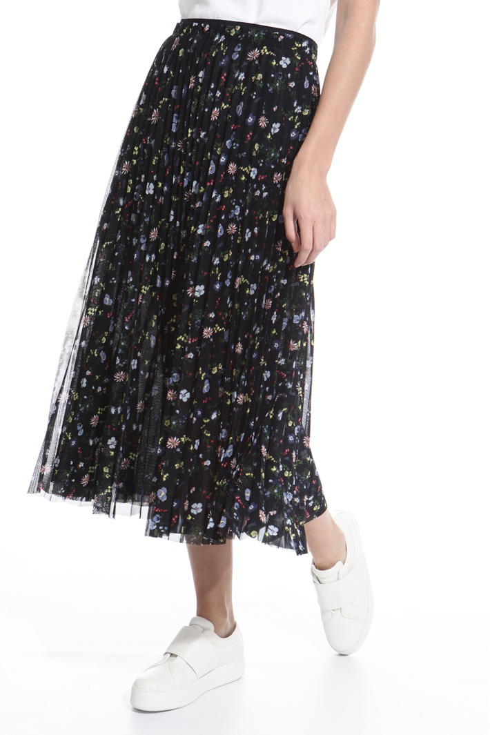 Midi skirt in tulle Intrend Midi skirt in tulle Intrend
