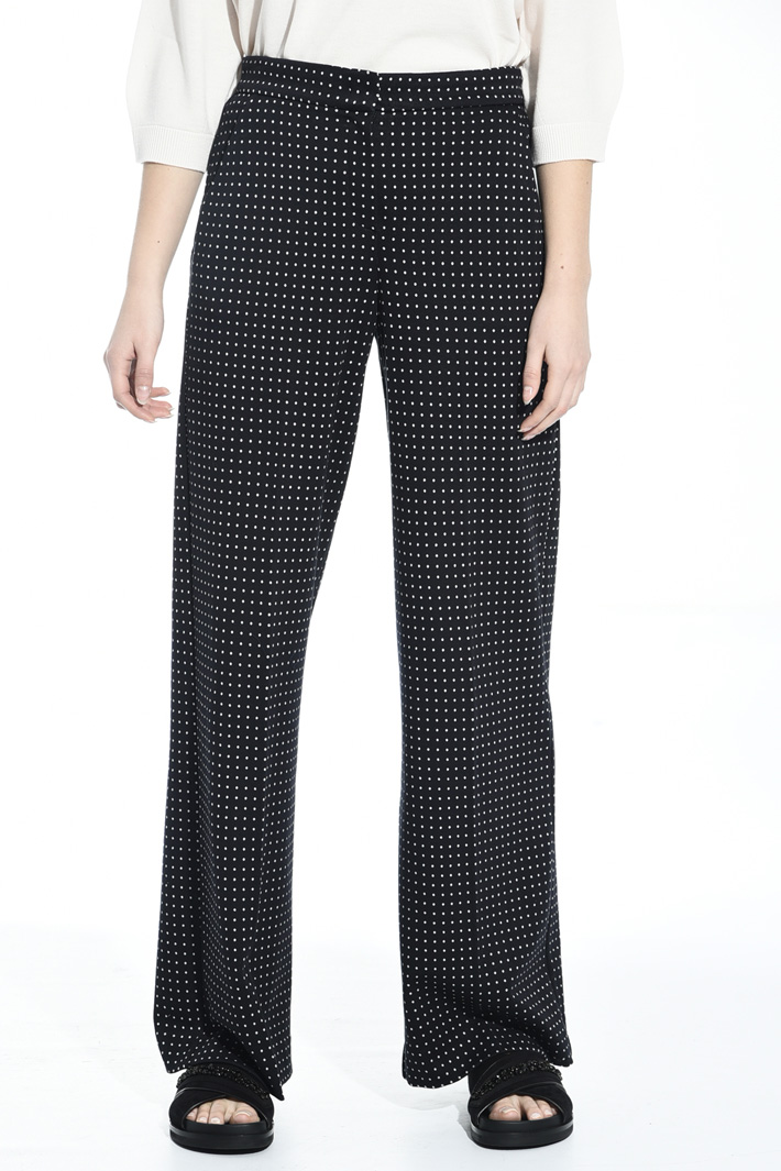 Jersey jacquard trousers Intrend Jersey jacquard trousers Intrend