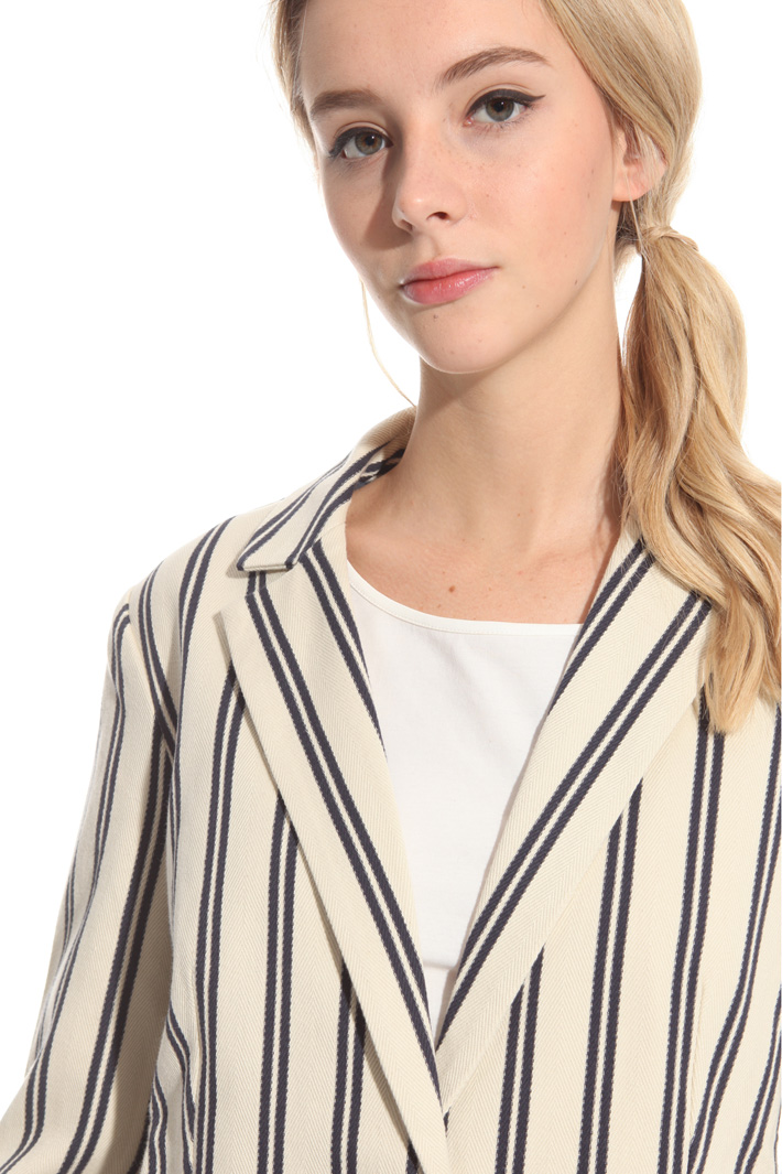 Cotton chevron blazer Intrend Cotton chevron blazer Intrend