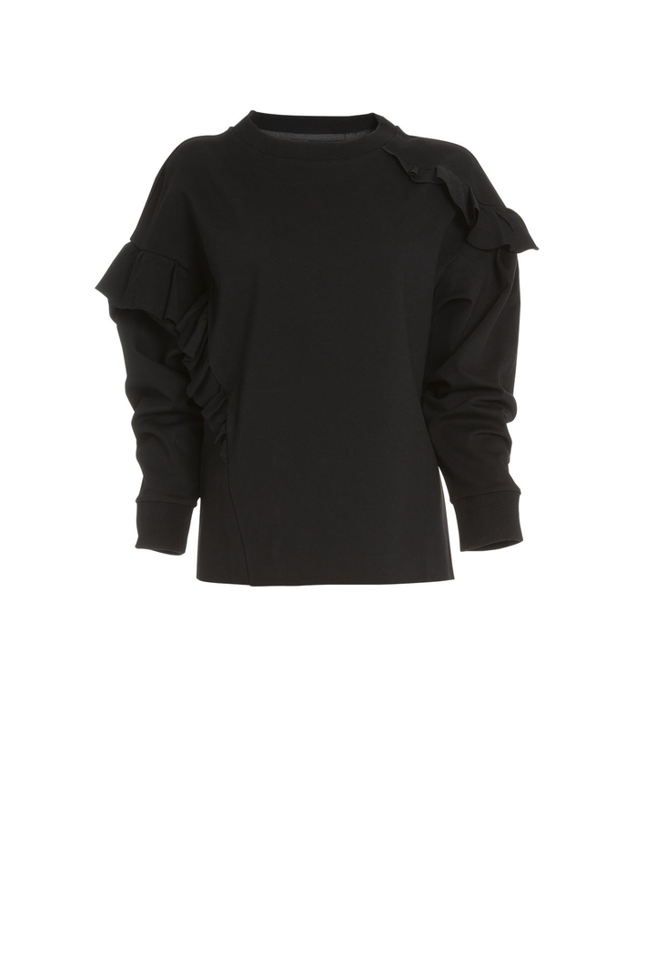 Frilled sweatshirt Intrend Frilled sweatshirt Intrend