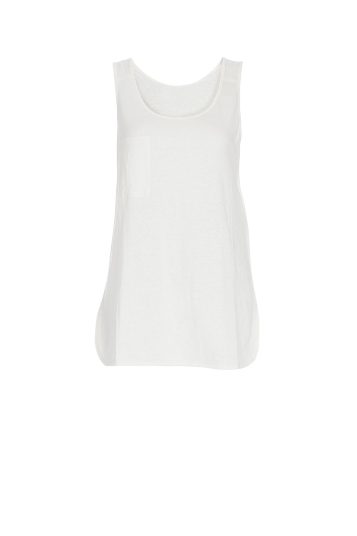 Linen blend tank top Intrend Linen blend tank top Intrend