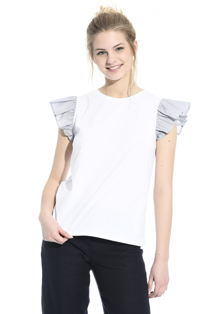 Top con maniche volant Intrend Top con maniche volant Intrend