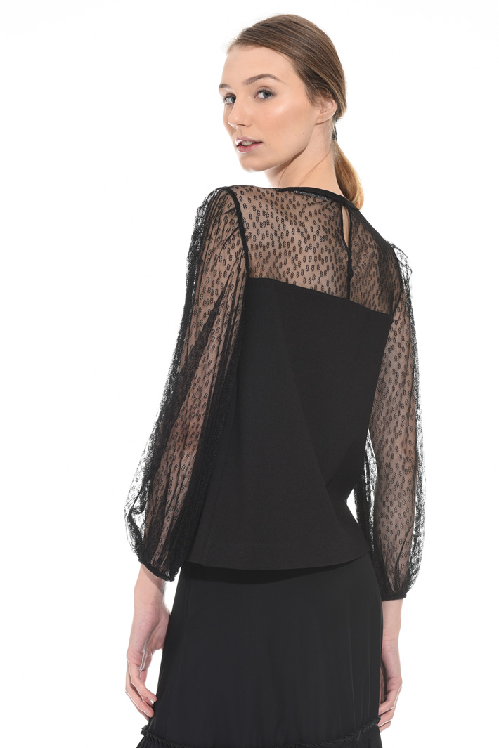 Blusa in jersey punto stoffa Intrend Blusa in jersey punto stoffa Intrend