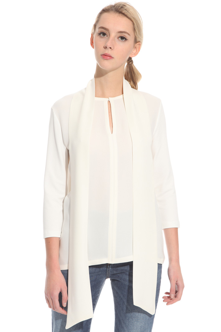 Jersey crepe blouse Intrend Jersey crepe blouse Intrend
