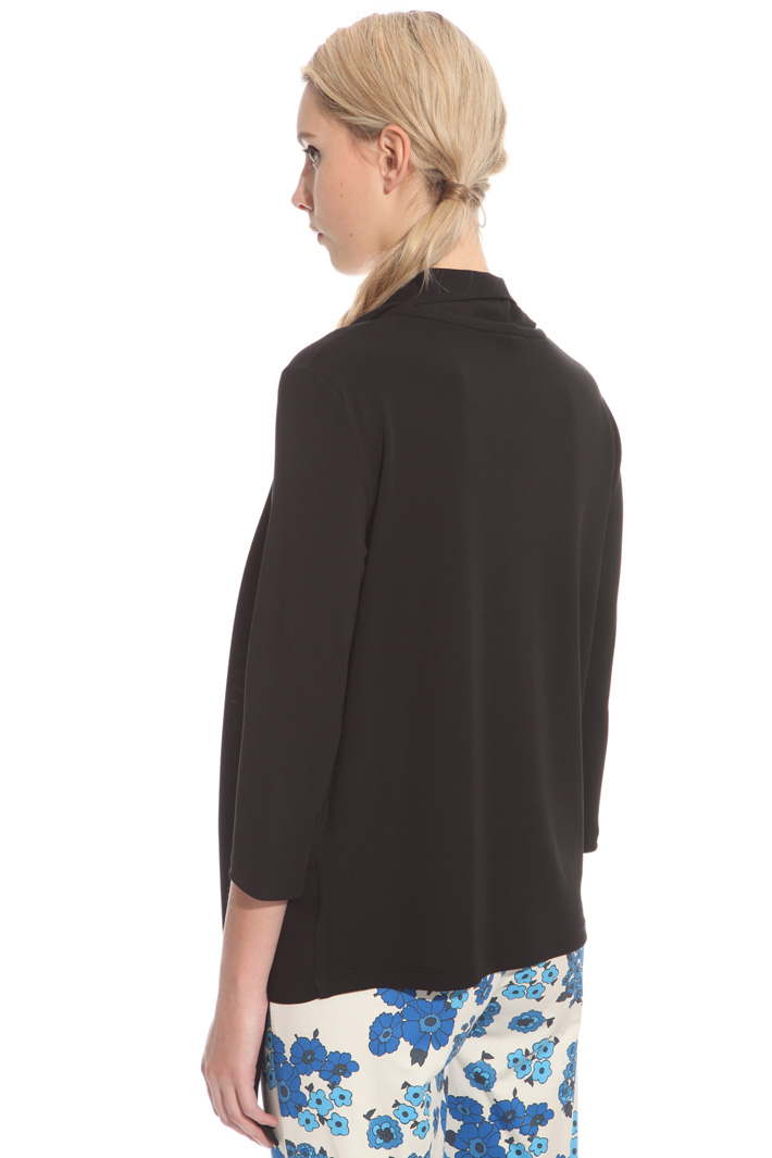Blusa in jersey crepe Intrend Blusa in jersey crepe Intrend