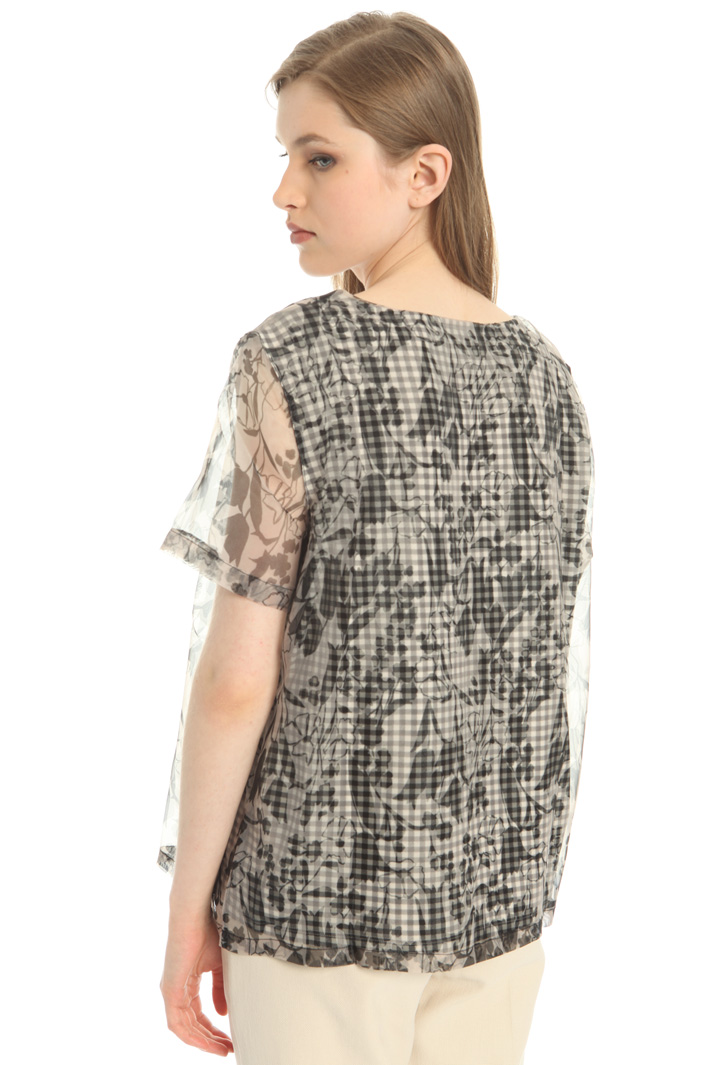 Organza and jersey top Intrend Organza and jersey top Intrend