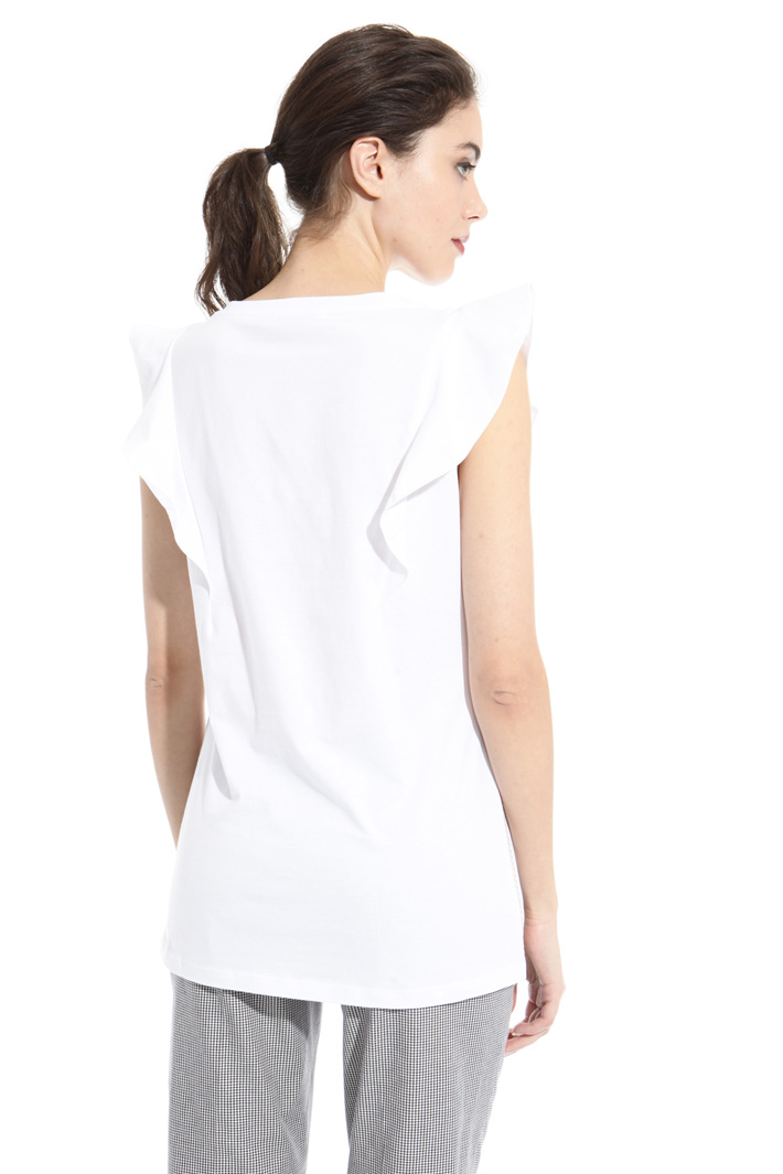 Top in jersey con ruches Intrend Top in jersey con ruches Intrend