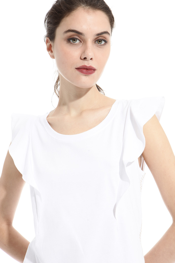 Top in jersey con ruches Intrend Top in jersey con ruches Intrend