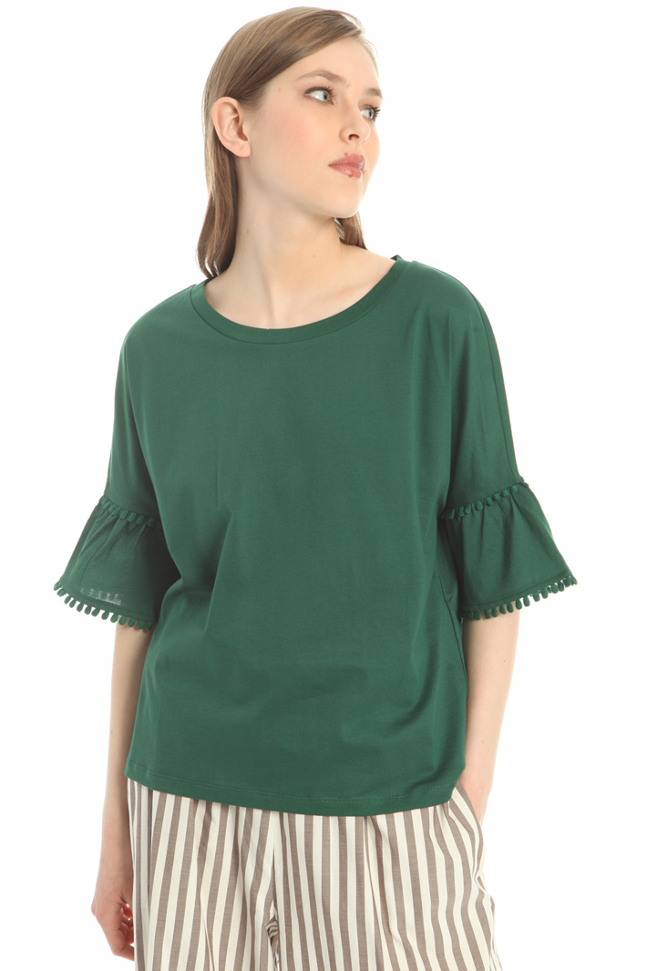 T-shirt con passamanerie Intrend T-shirt con passamanerie Intrend