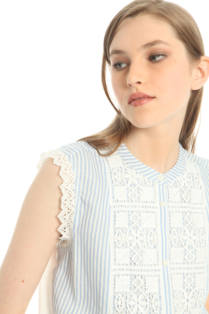 Jersey and canvas top Intrend Jersey and canvas top Intrend