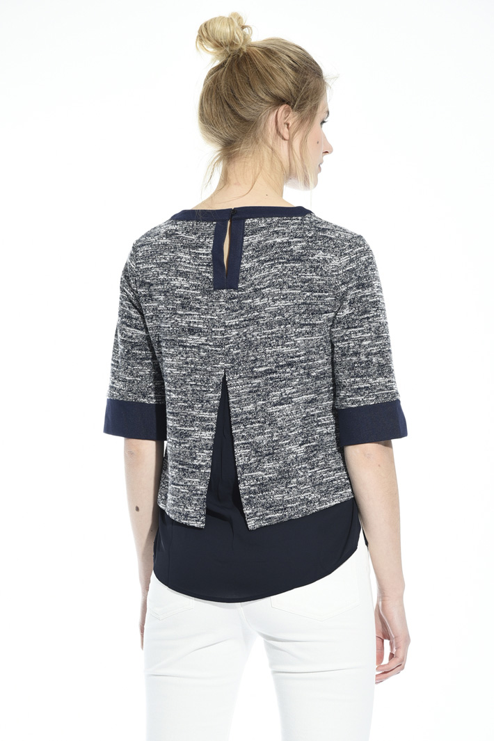 Cotton blend sweater Intrend Cotton blend sweater Intrend