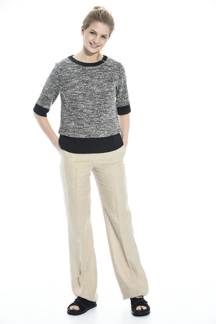 Cotton blend sweater Intrend Cotton blend sweater Intrend