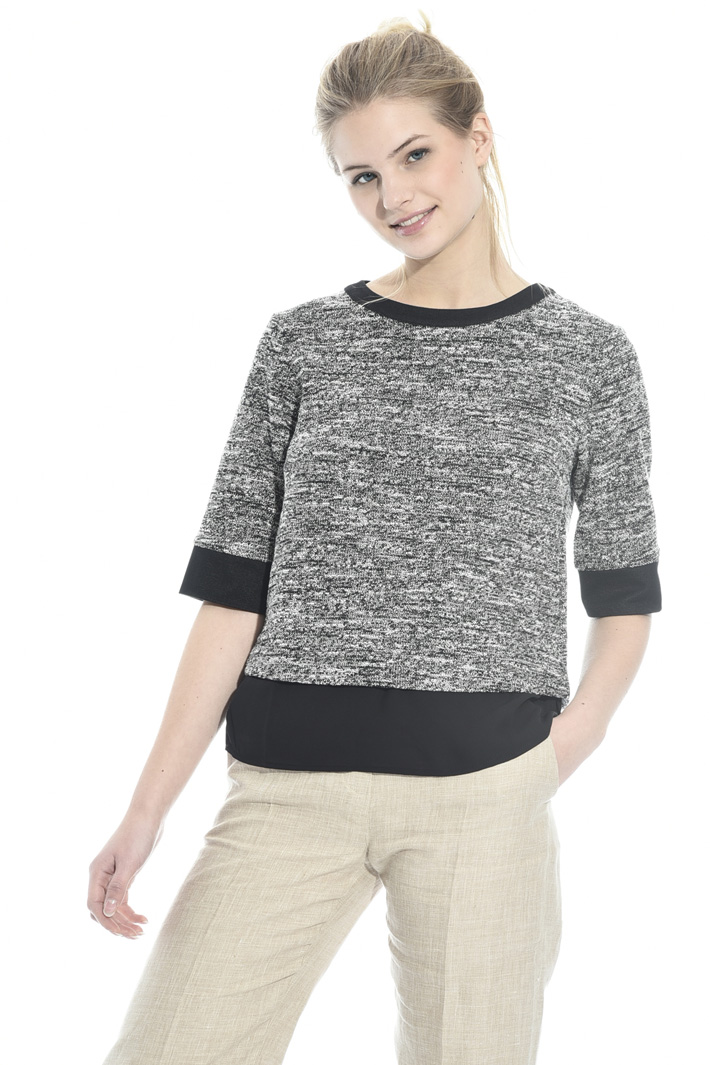 Cotton blend sweater Intrend Cotton blend sweater Intrend