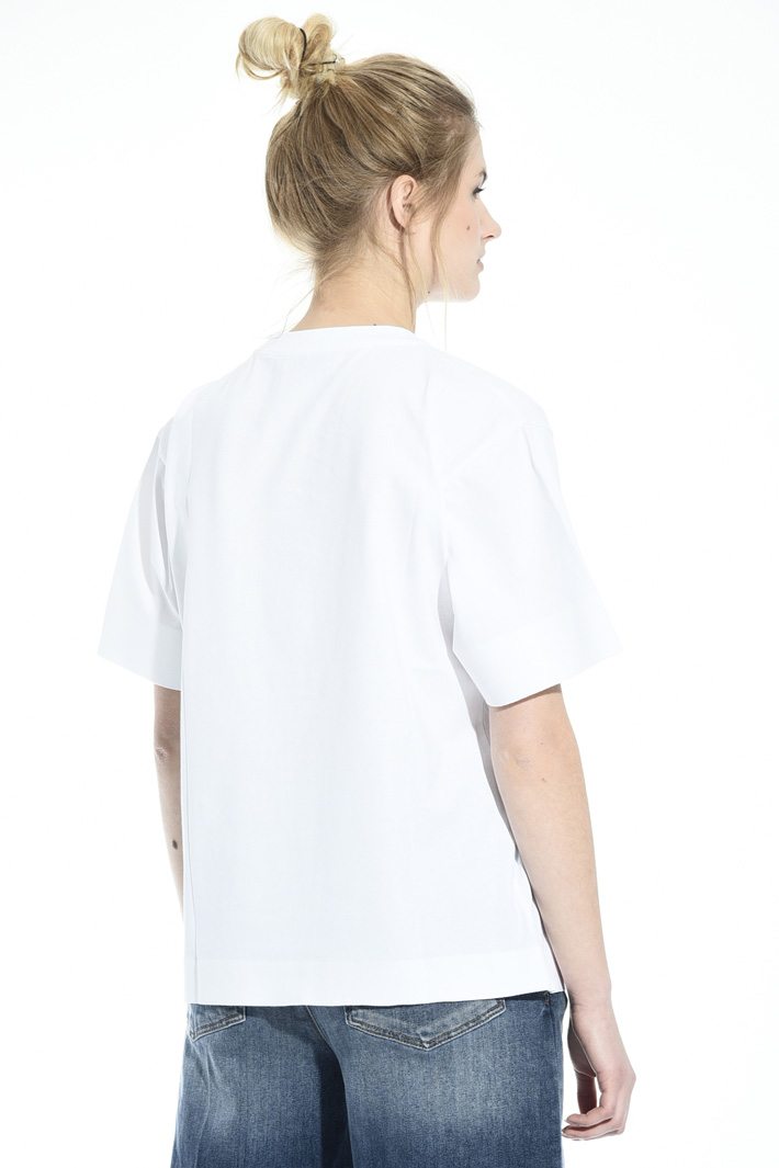 Printed cotton T-shirt Intrend Printed cotton T-shirt Intrend
