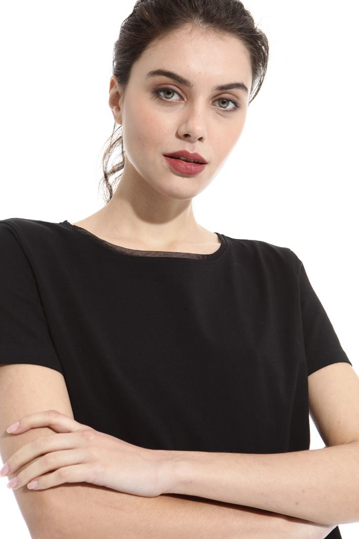 T-shirt con maniche corte Intrend T-shirt con maniche corte Intrend