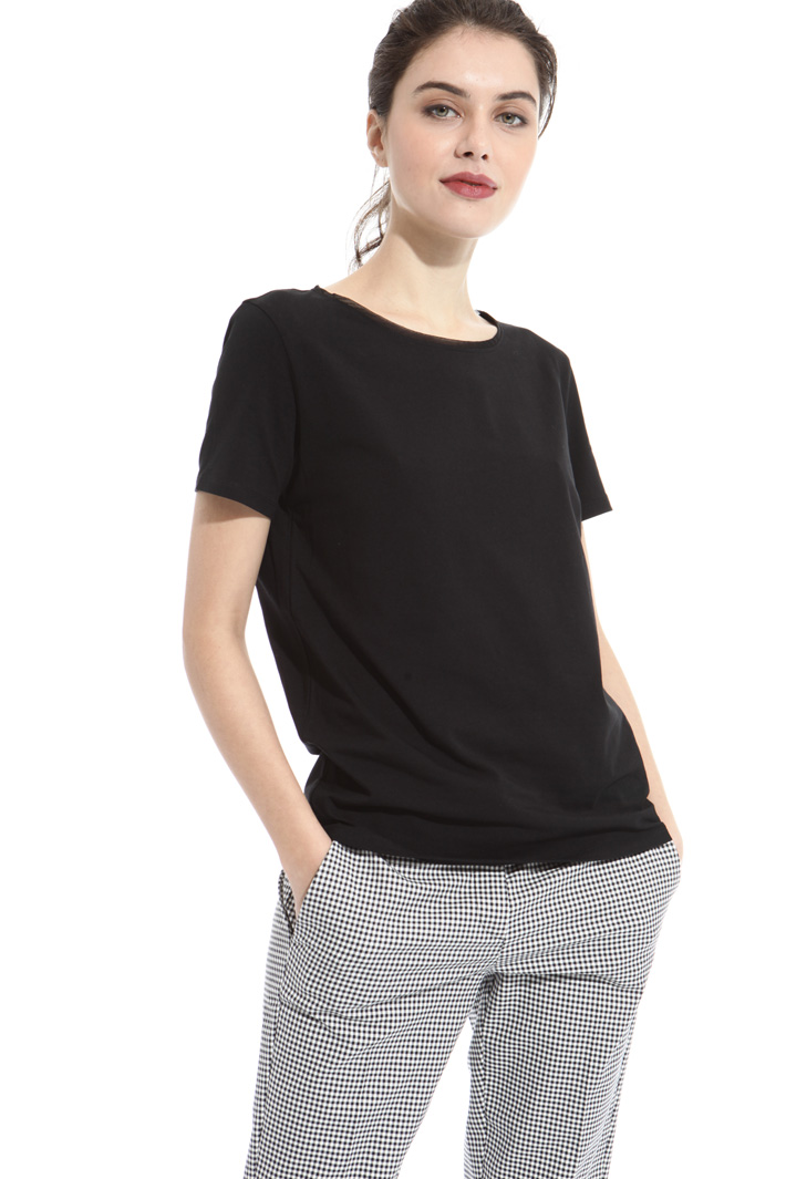 T-shirt con maniche corte Intrend T-shirt con maniche corte Intrend