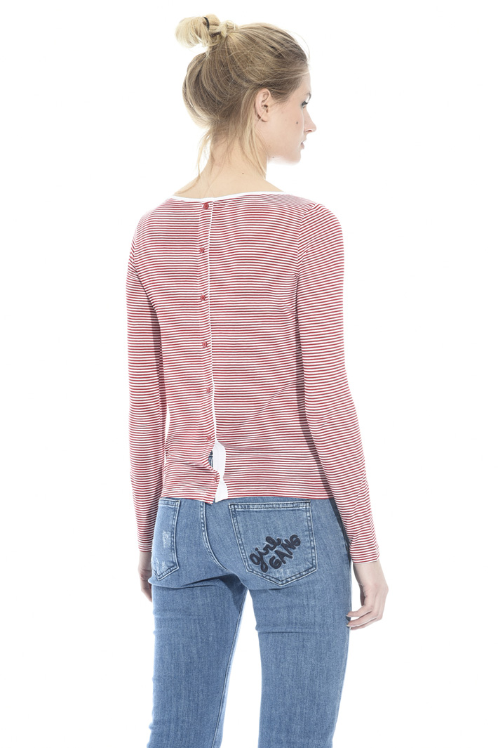 Striped jersey T-shirt Intrend Striped jersey T-shirt Intrend
