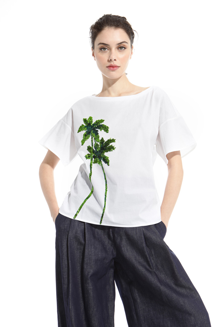 Fringe boxy top Intrend Fringe boxy top Intrend