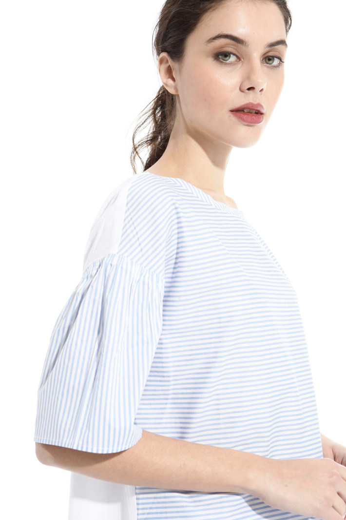 Flounced sleeve top Intrend Flounced sleeve top Intrend