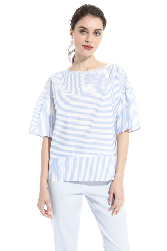 Flounced sleeve top Intrend Flounced sleeve top Intrend
