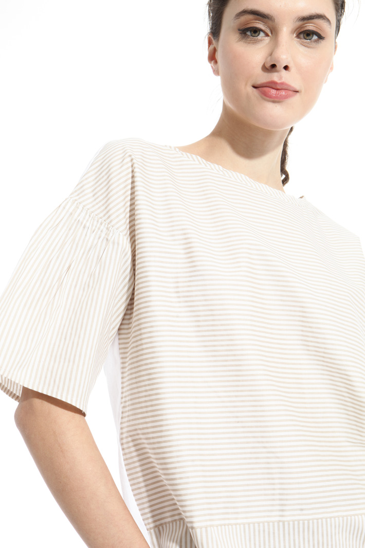 Flounced sleeve top Intrend Flounced sleeve top Intrend