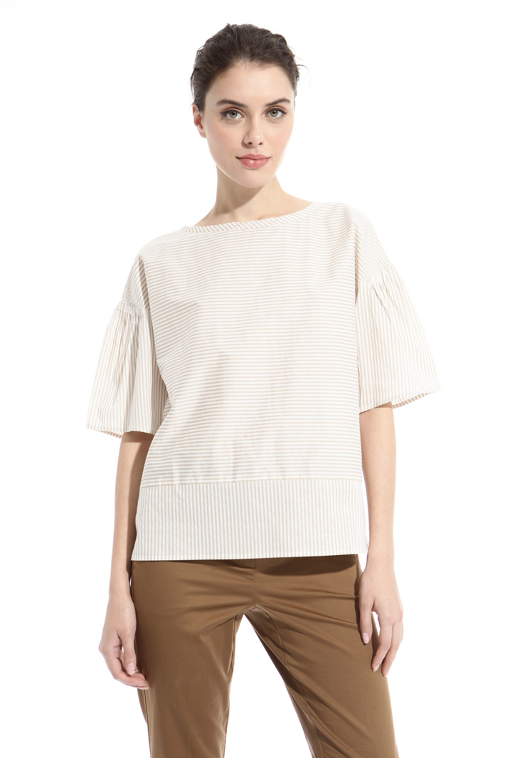 Flounced sleeve top Intrend Flounced sleeve top Intrend