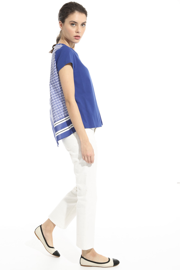T-shirt con pannelli stampati Intrend T-shirt con pannelli stampati Intrend
