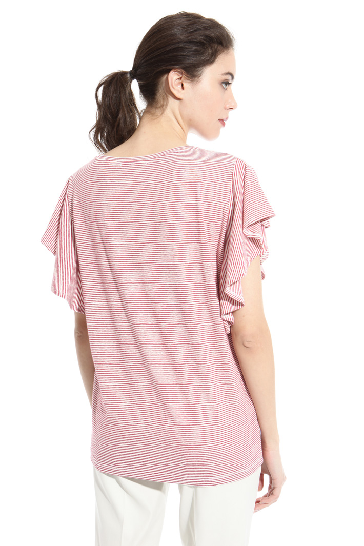 Linen and cotton T-shirt Intrend Linen and cotton T-shirt Intrend