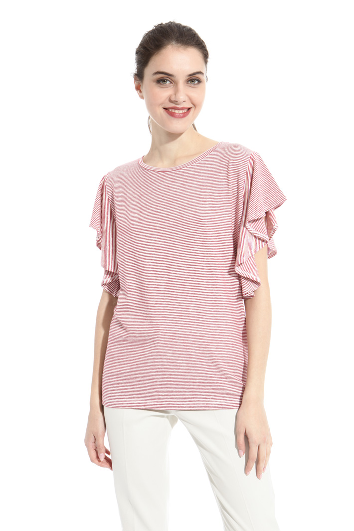 Linen and cotton T-shirt Intrend Linen and cotton T-shirt Intrend
