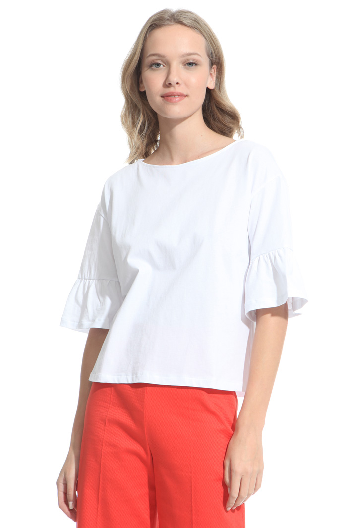 T-shirt con manica a corolla Intrend T-shirt con manica a corolla Intrend