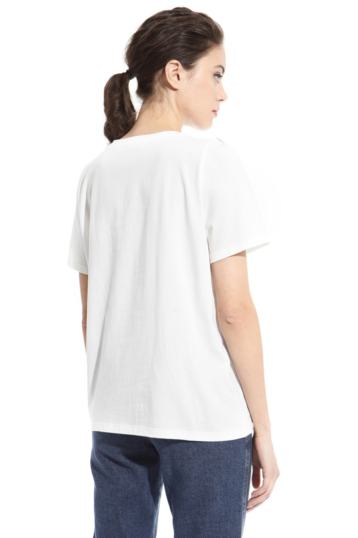 T-shirt con patch in pizzo Intrend T-shirt con patch in pizzo Intrend