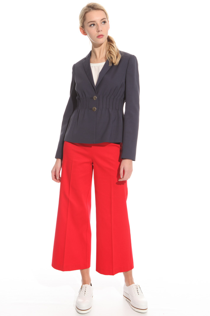 Blazer with gathered waist Intrend Blazer with gathered waist Intrend