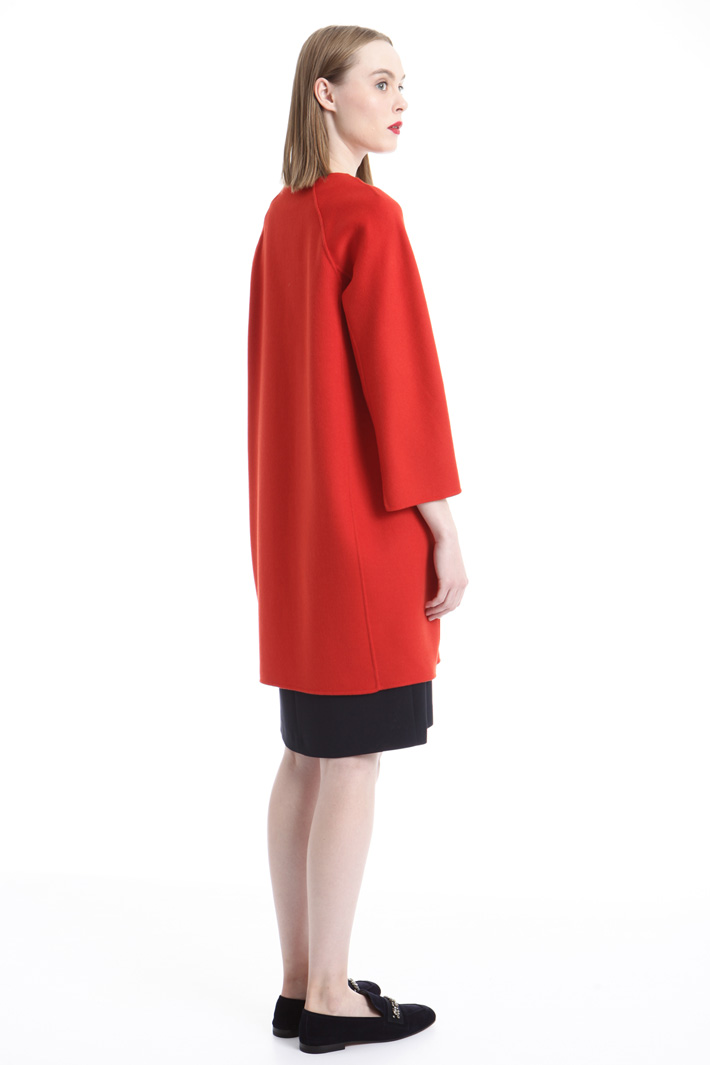 Cappotto a uovo in lana Intrend Cappotto a uovo in lana Intrend