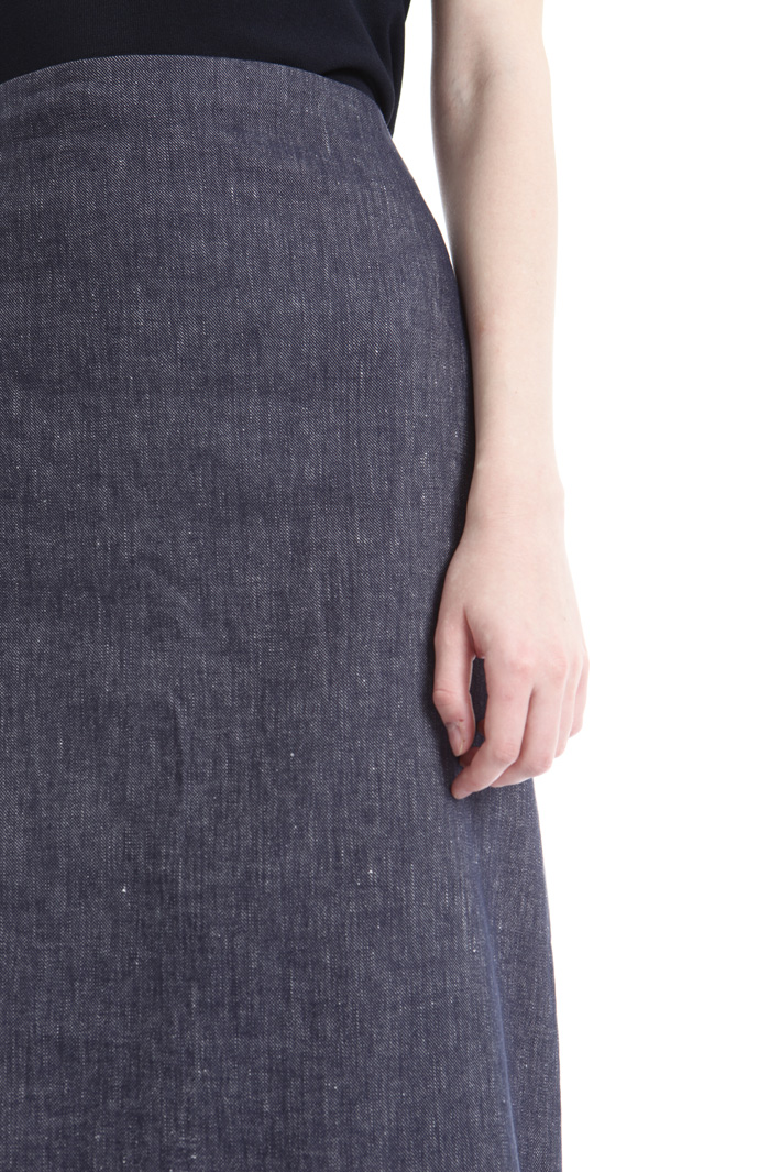 Denim-effect skirt Intrend Denim-effect skirt Intrend