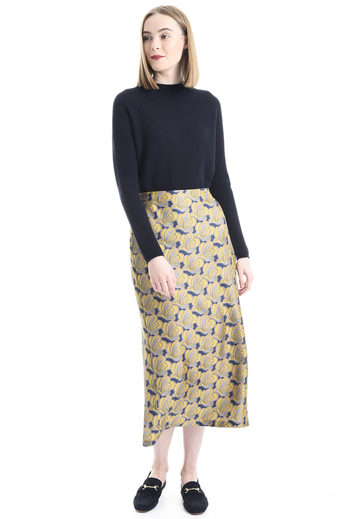 Silk twill skirt Intrend Silk twill skirt Intrend