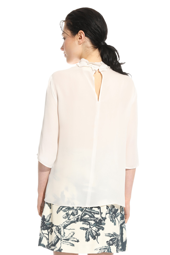 Blusa in georgette di seta Intrend Blusa in georgette di seta Intrend