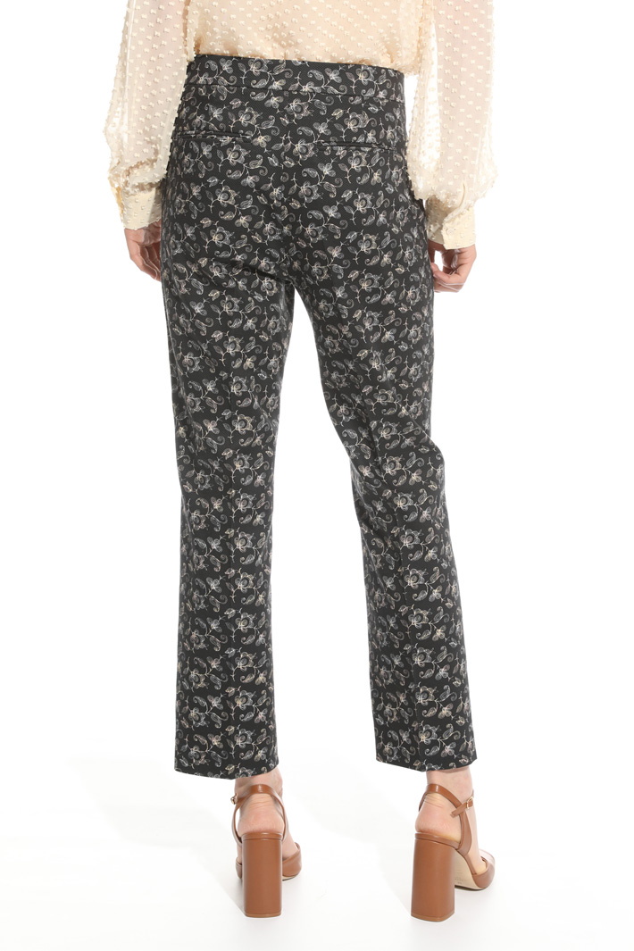 Pantalone in piquet stretch Intrend Pantalone in piquet stretch Intrend
