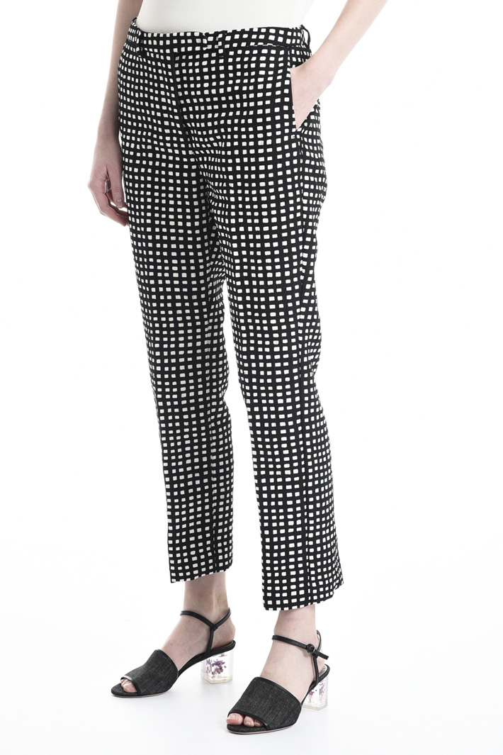 Pantalone in matelassé Intrend Pantalone in matelassé Intrend