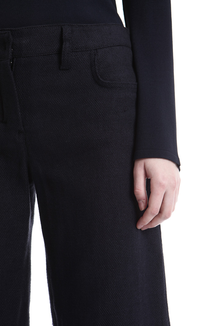 Pantalone in lino con frange Intrend Pantalone in lino con frange Intrend