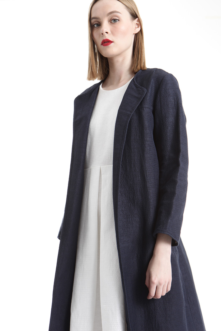 Cotton ottoman topcoat Intrend Cotton ottoman topcoat Intrend